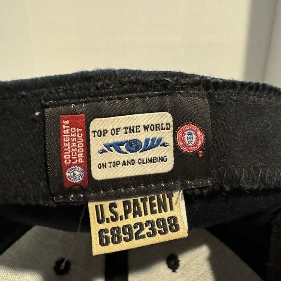 Indianapolis Colts Black Hat Stretch One Fit Horseshoe Logo Cap Football - Picture 7 of 9